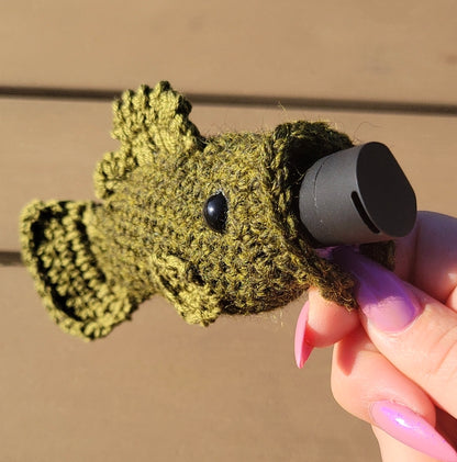 Puff Puff Bass Penjamin Pocket - Pods/Puffco Pivot, Olive Green, Wool