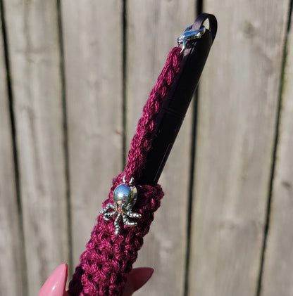 Hot Knife Sleeve & Tether, Purple Octopus